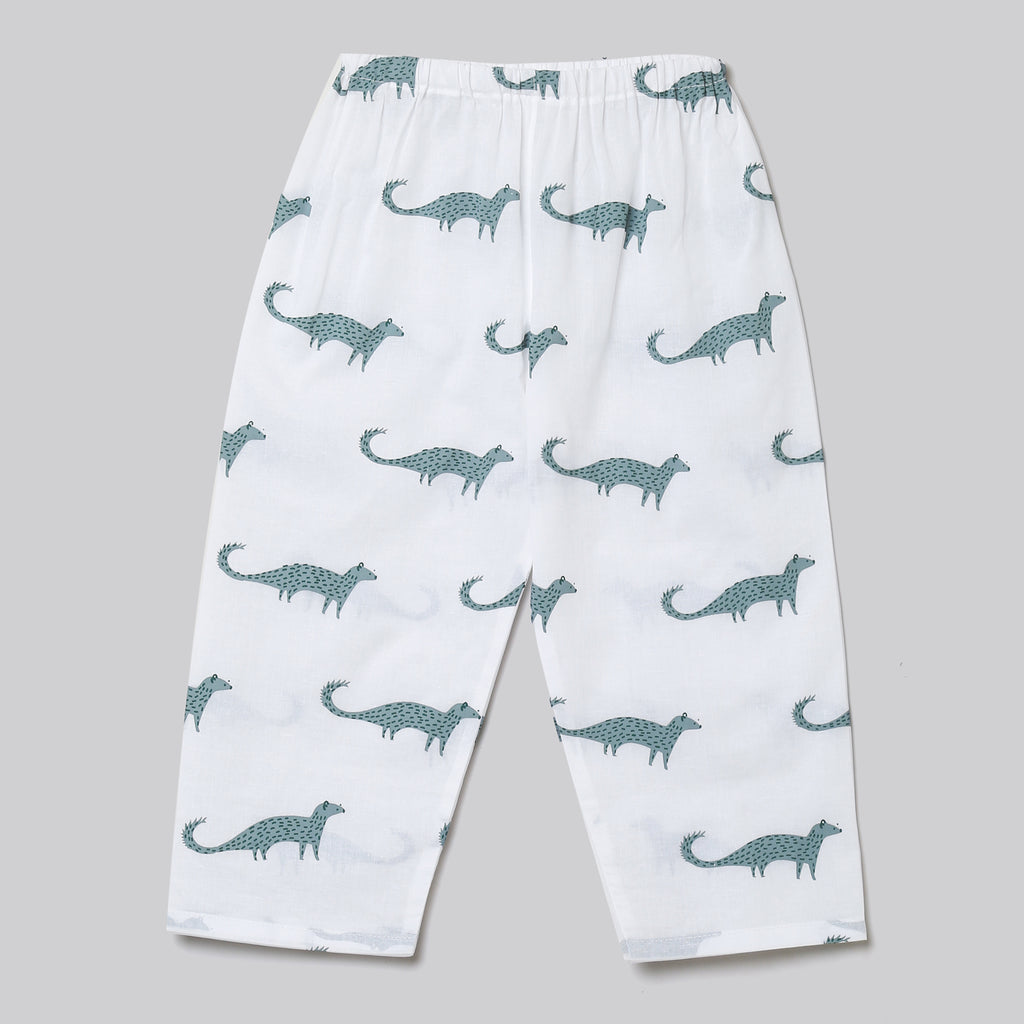 'A Band of Mongooses'  Kurta Pyjama Set