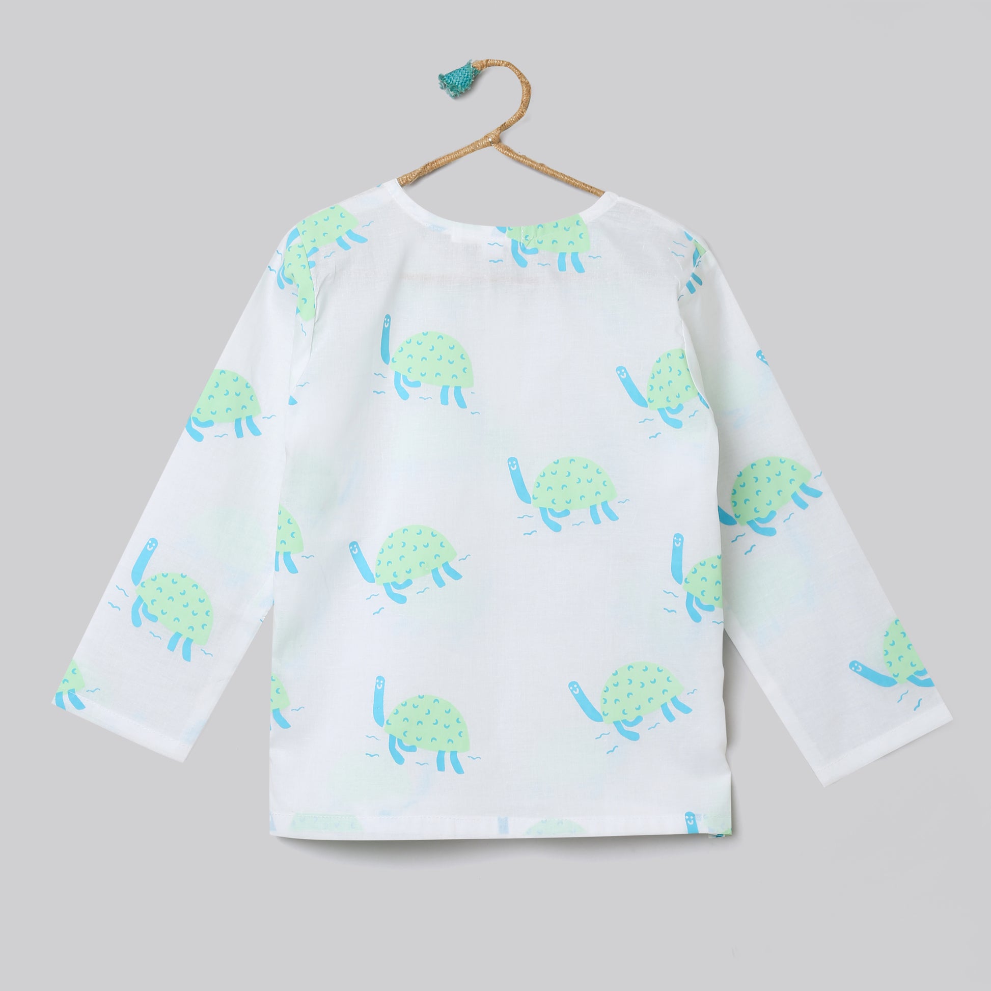 'A Bale of Turtles'  Kurta Pyjama Set